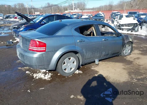 2010 Dodge Avenger Sxt из США, поврежденный, VIN 1B3CC4FB5AN169005
